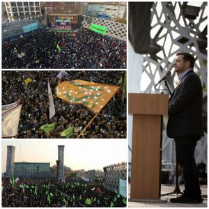 گزارش تصویری اجتماع عظیم مردمی عید بیعت در سراسر ایران